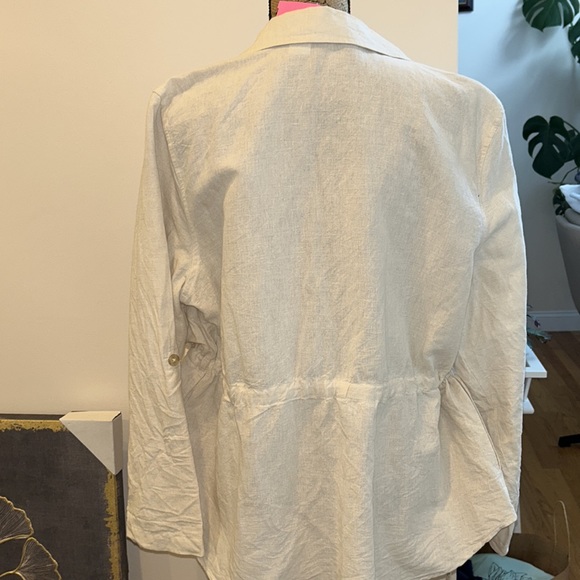 Liz Claiborne linen/ cotton Summer jacket - Picture 2 of 7